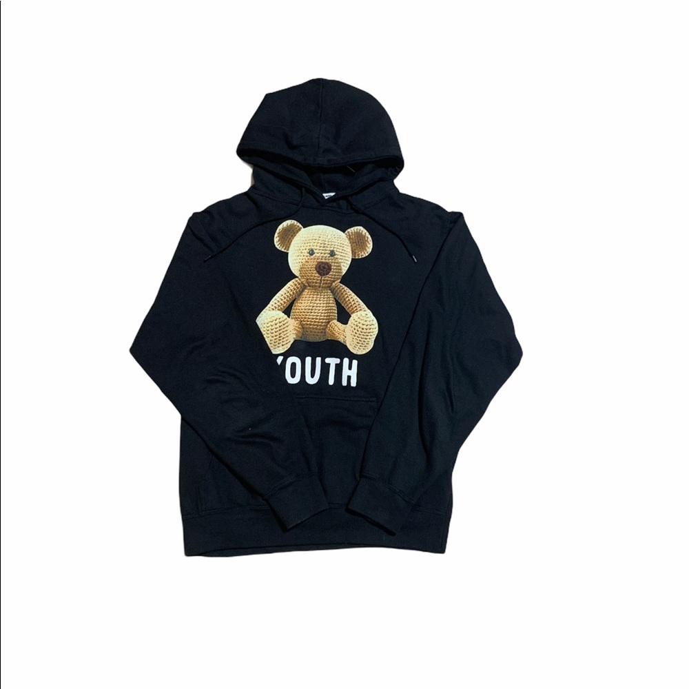 Graphic hoodie -Black